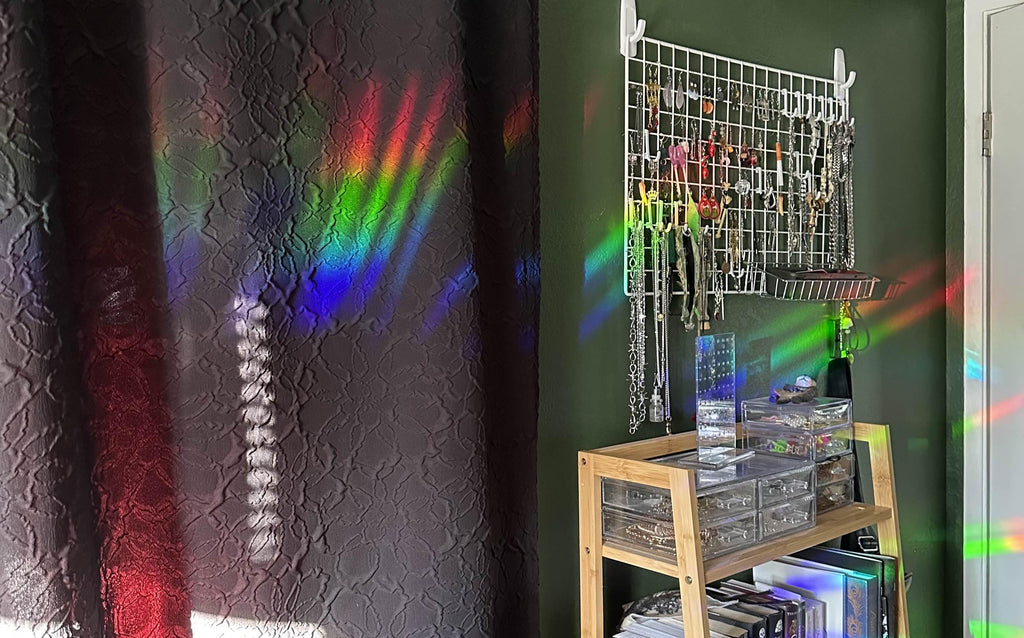 Gothic Glass Suncatcher