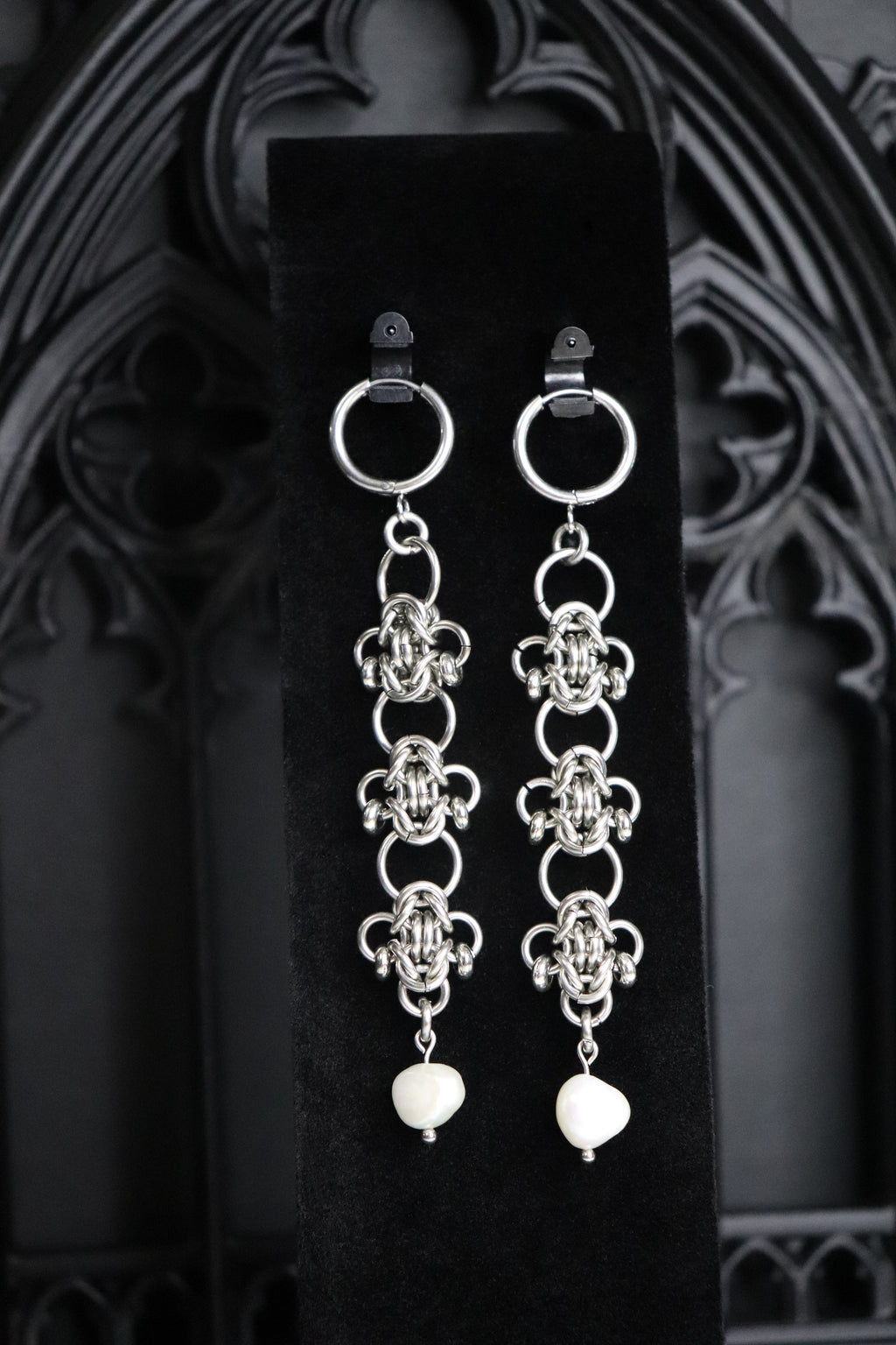 Siren Earrings White
