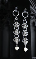 Siren Earrings White